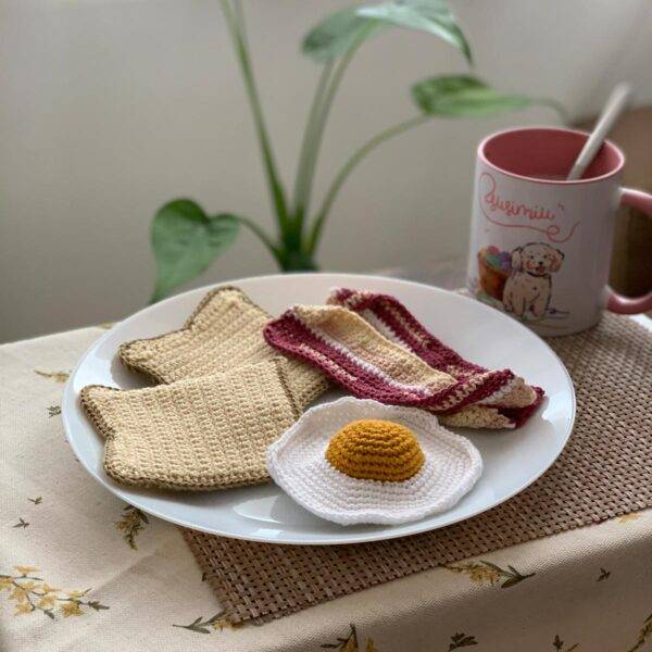 Conjunto de alimentos para el desayuno
